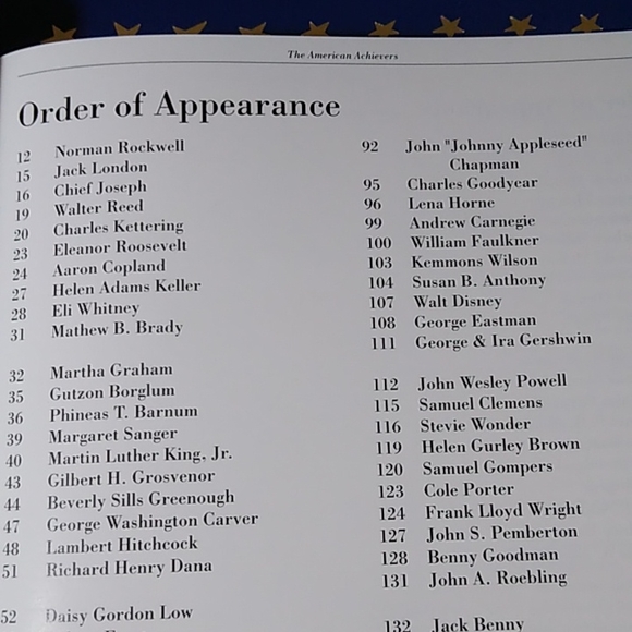 🟢RARE Book. The American Achievers by THE AMERICAN TOBACCO COMPANY - Picture 8 of 16